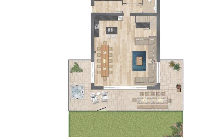 リゾートホテル Pointbreak Sleeps 12 With Hot Tub Great Celebration House Dog Friendly