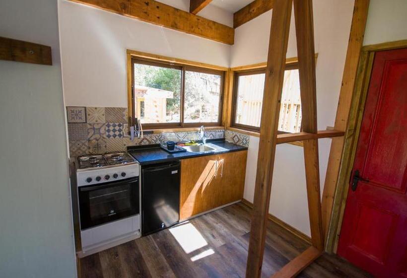צימר Cabaña Con Tinaja En Viña Narbona Wines