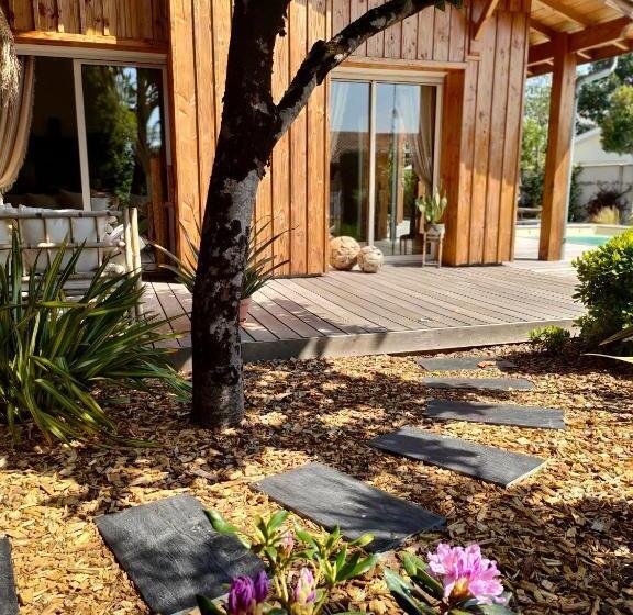 تختخواب و صبحانه La Cabane Bohème, Maison D Hôtes Bassin D Arcachon