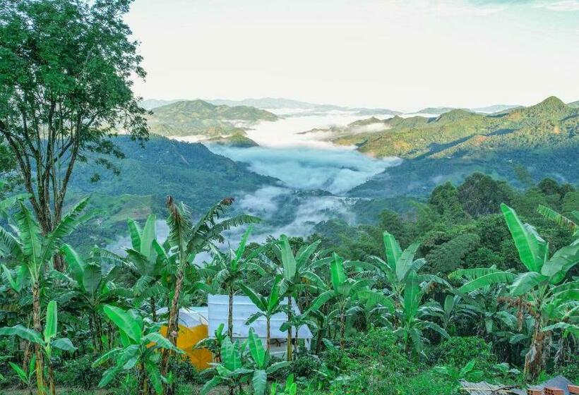 בית מלון כפרי Bajo El Cielo Glamping San Francisco