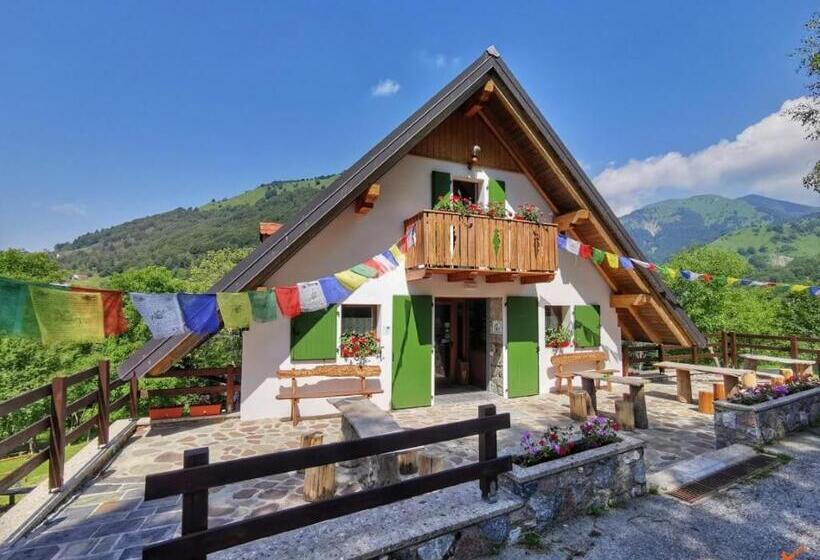 בית מלון כפרי Rifugio Fornas