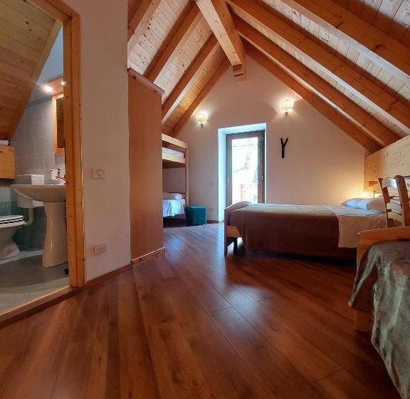 בית מלון כפרי Rifugio Fornas