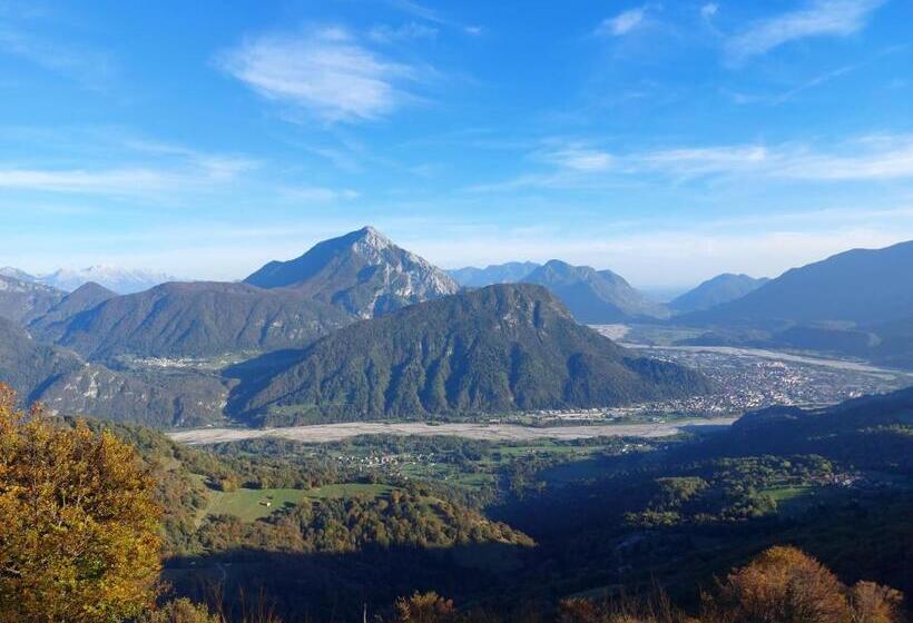 בית מלון כפרי Rifugio Fornas