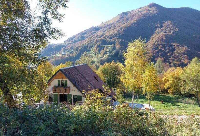 בית מלון כפרי Rifugio Fornas