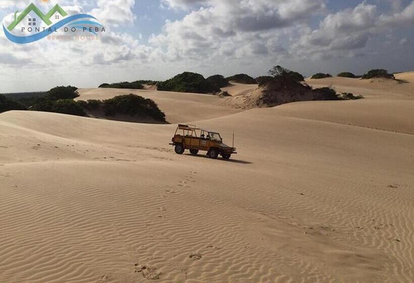 بنسيون B&b Beach House Pousada Exclusiva Pés Na água Pontal Do Peba única Em Alagoas