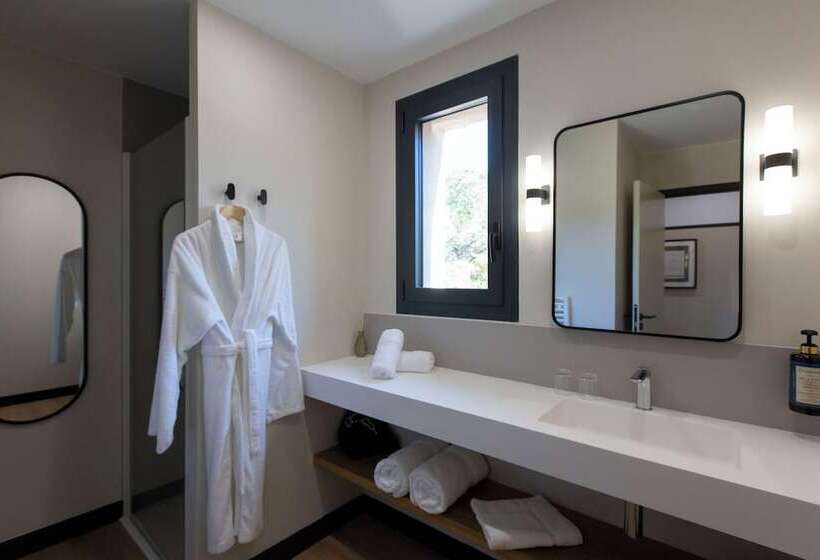 민박 Les Villas Du Chateau De Lastours