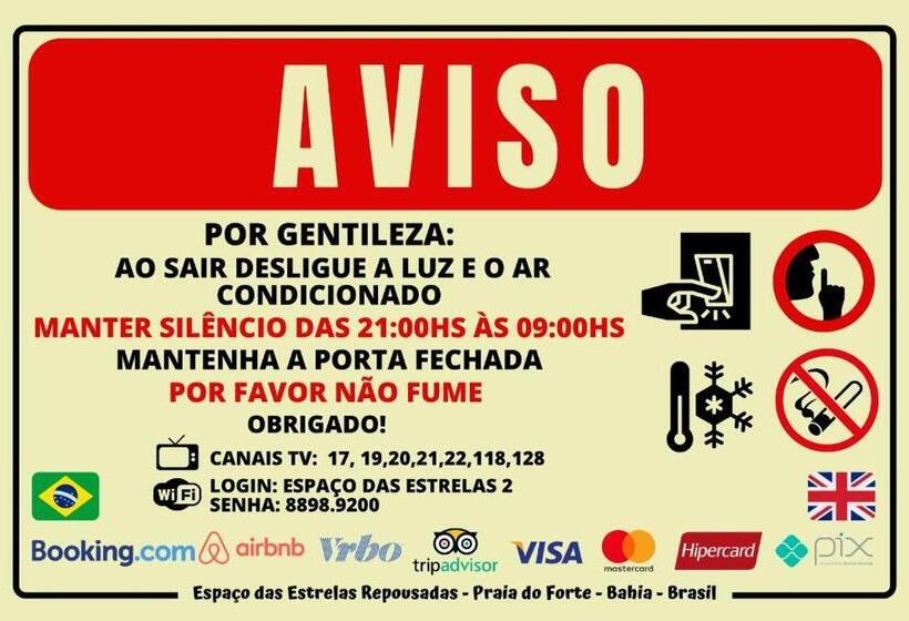 펜션 Espaço Das Estrelas Repousadas Suites