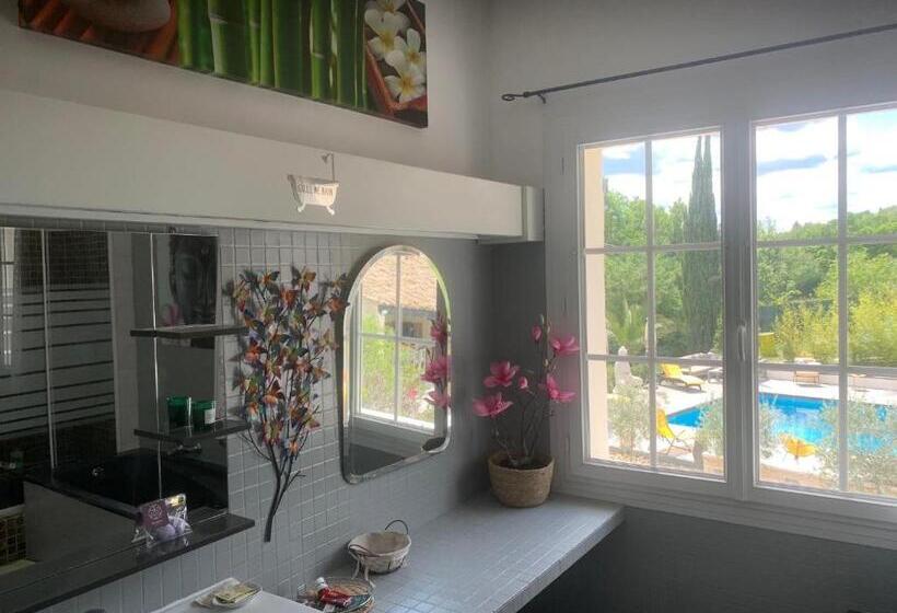 住宿加早餐 Bastide Du Bonheur Saint Donat