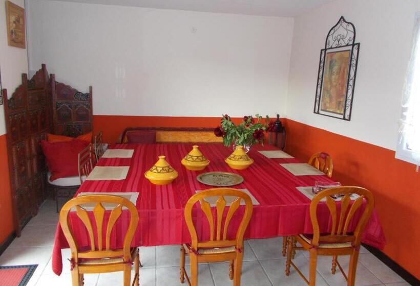 ベッドアンドブレックファースト Gîte Aux Amandiers