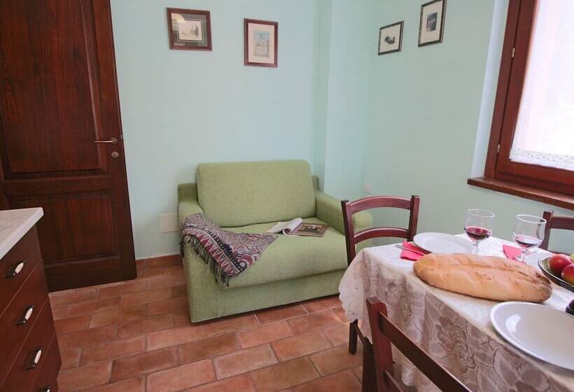 Country House With Swimming Pool And Garden With Mediterranean Plants