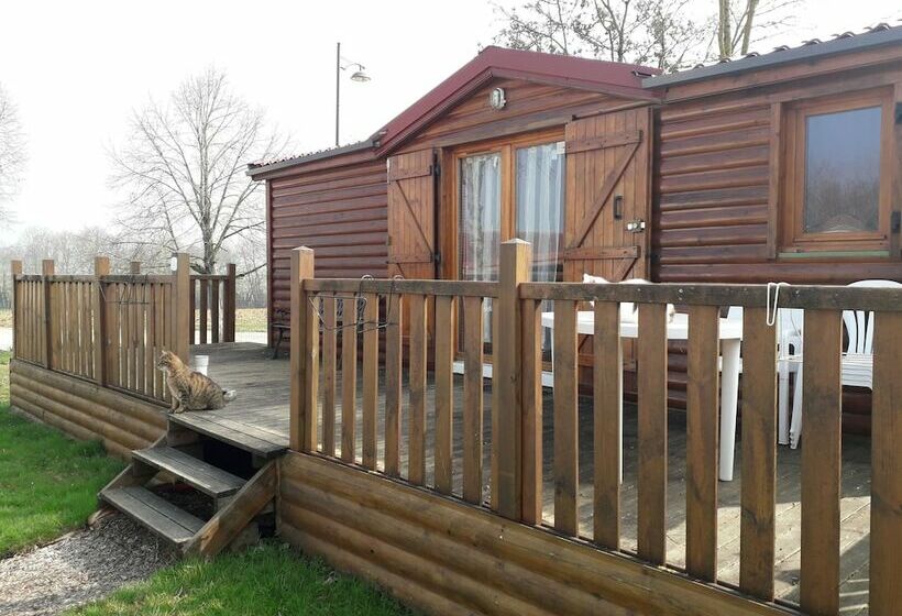 Отель Camping La Croix Badeau Chalet