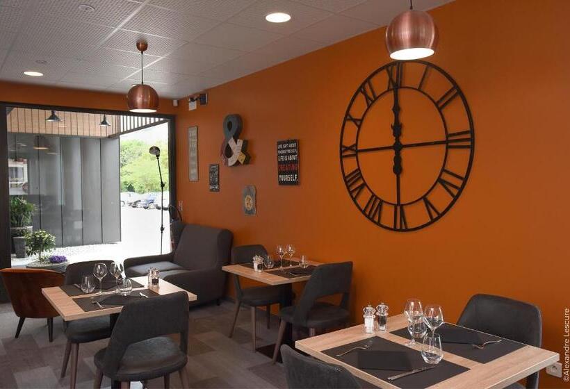 فندق Contact Hôtel Astréa Nevers Nord Et Son Restaurant La Nouvelle Table
