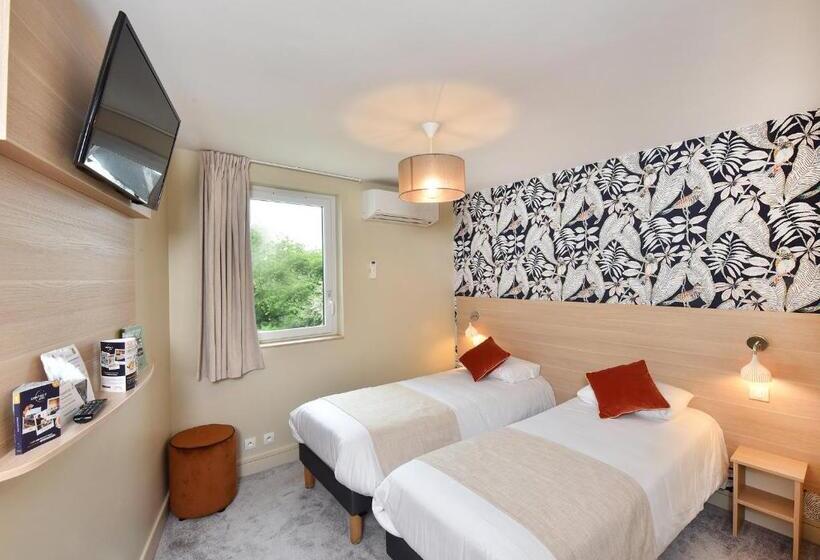 בית מלון כפרי Contact Hôtel Astréa Nevers Nord Et Son Restaurant La Nouvelle Table