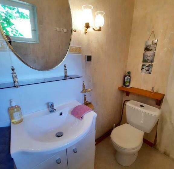 住宿加早餐  Le Logis Des 3 Coeurs Chambre Aeiou