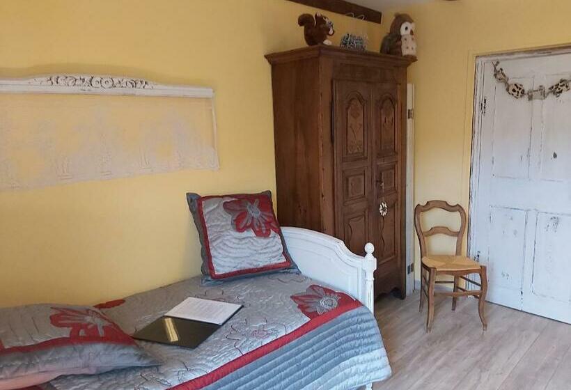 민박 Gîte Lo Fédou D Antraigues Sur Volane