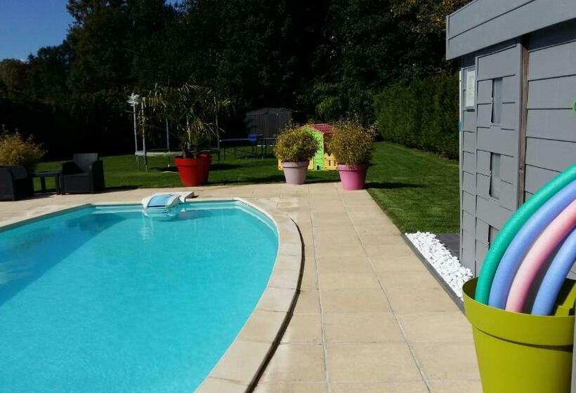 مبيت وإفطار Chambres D Hôtes Du Relais De Drugy