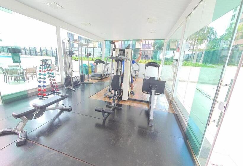 ホテル Athos Bulcão Executive By Rei Dos Flats