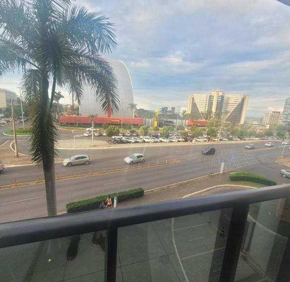 ホテル Athos Bulcão Executive By Rei Dos Flats