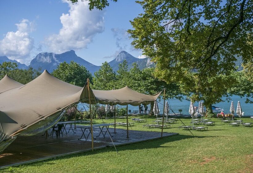 בית מלון כפרי Hôtel Beau Site Talloires B Spa