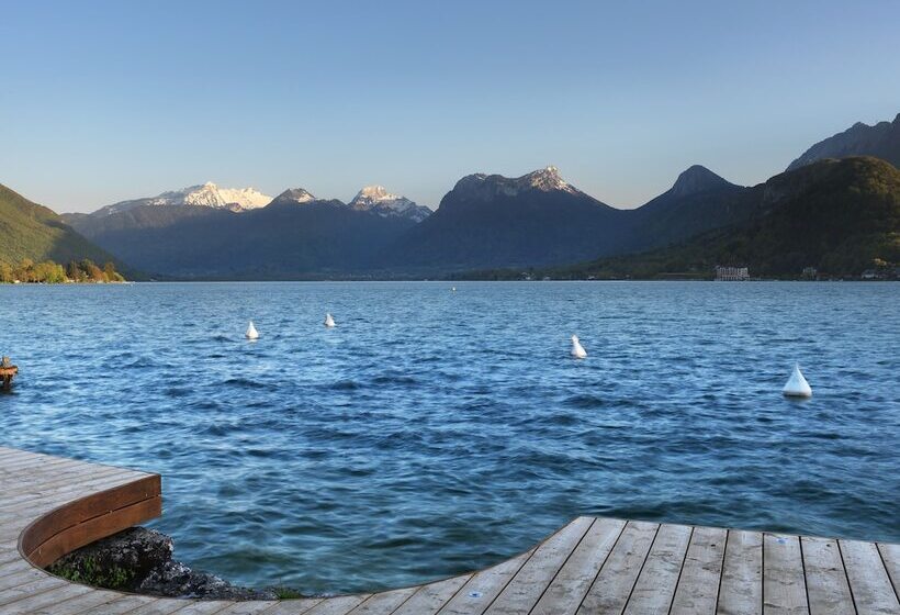 בית מלון כפרי Hôtel Beau Site Talloires B Spa