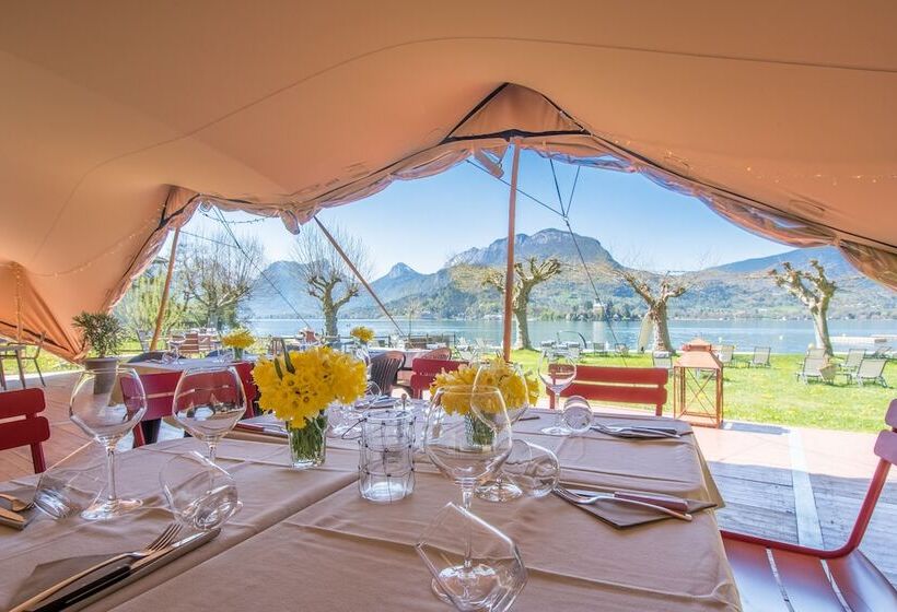 בית מלון כפרי Hôtel Beau Site Talloires B Spa