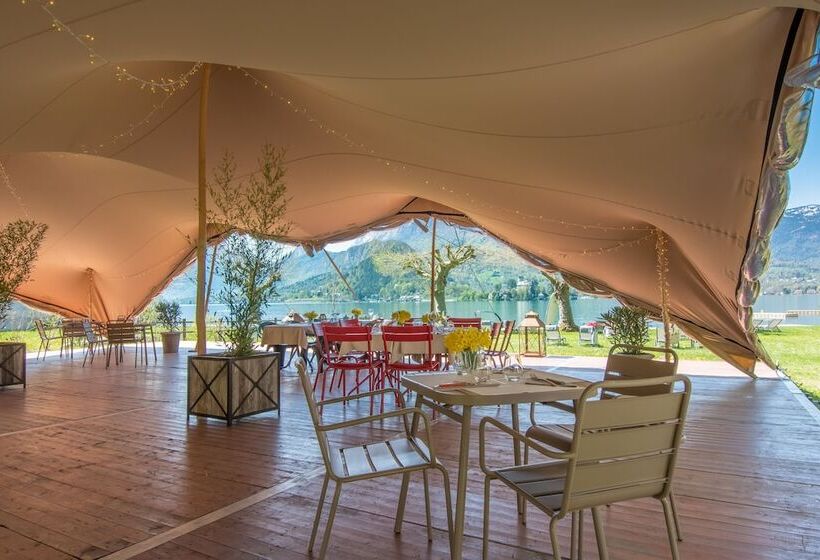 בית מלון כפרי Hôtel Beau Site Talloires B Spa