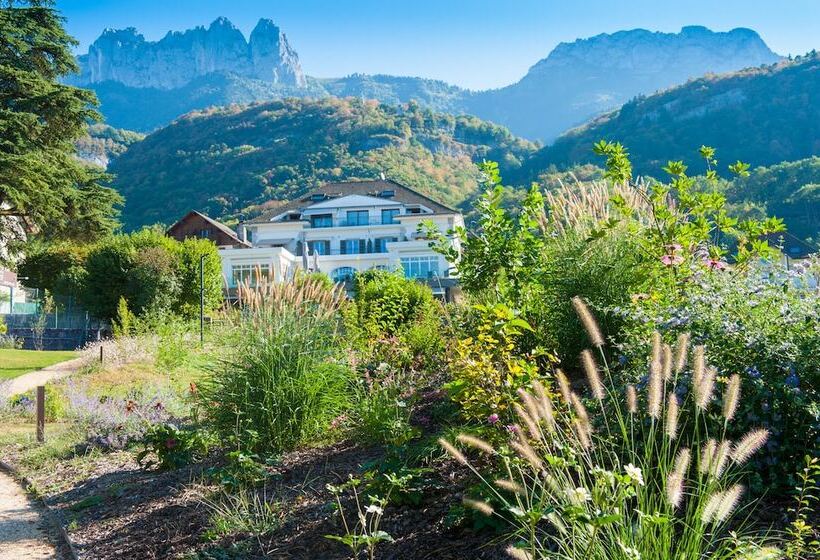 בית מלון כפרי Hôtel Beau Site Talloires B Spa