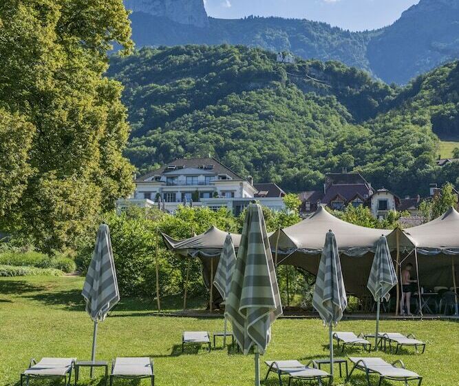 בית מלון כפרי Hôtel Beau Site Talloires B Spa