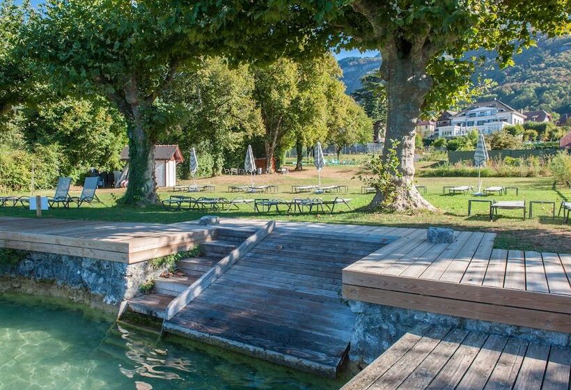 בית מלון כפרי Hôtel Beau Site Talloires B Spa