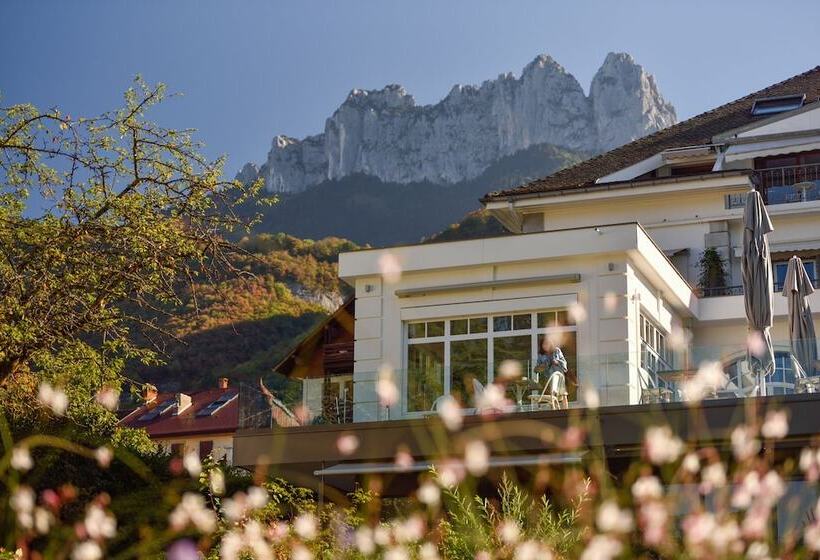 בית מלון כפרי Hôtel Beau Site Talloires B Spa