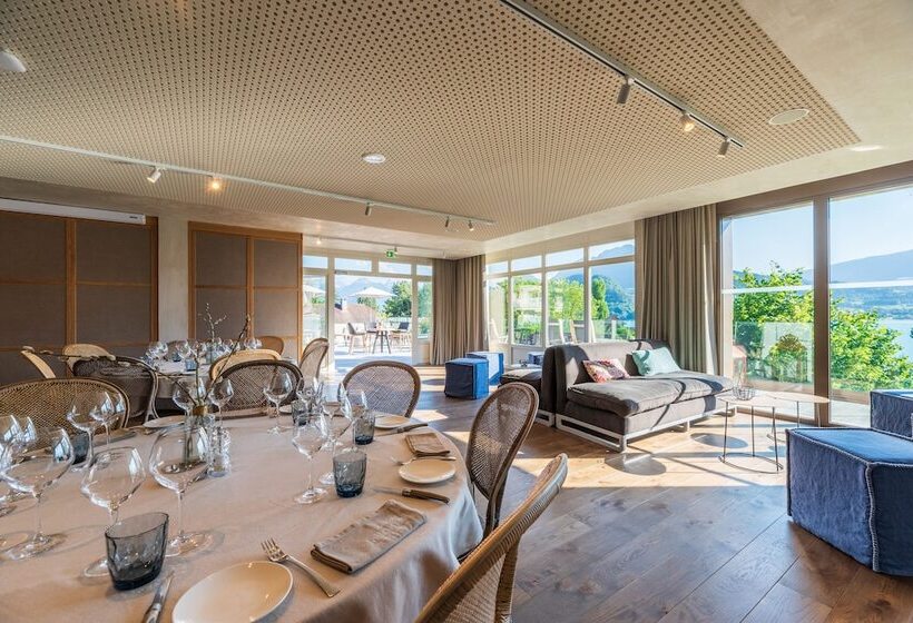 בית מלון כפרי Hôtel Beau Site Talloires B Spa