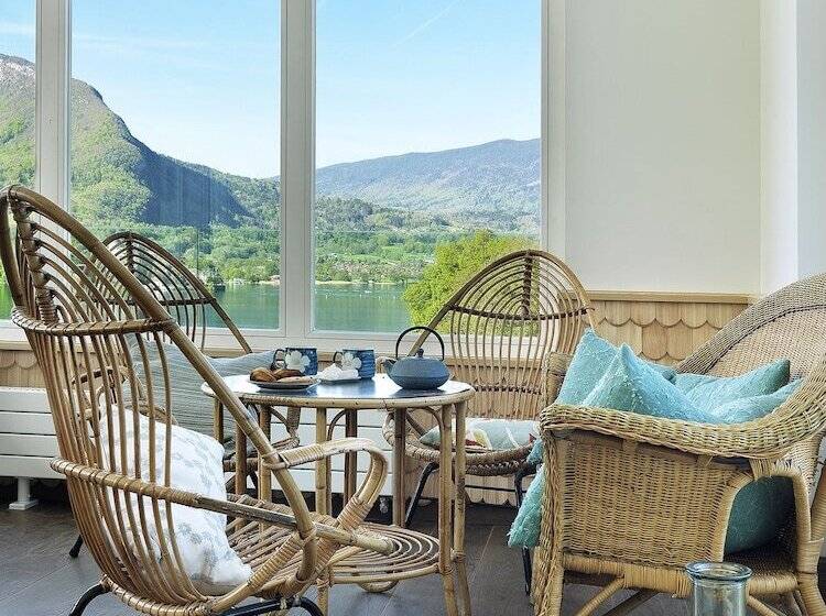 בית מלון כפרי Hôtel Beau Site Talloires B Spa