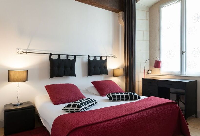 בית מלון כפרי Hôtel Restaurant Chambre Insolite Spa   Le Xii De Luynes