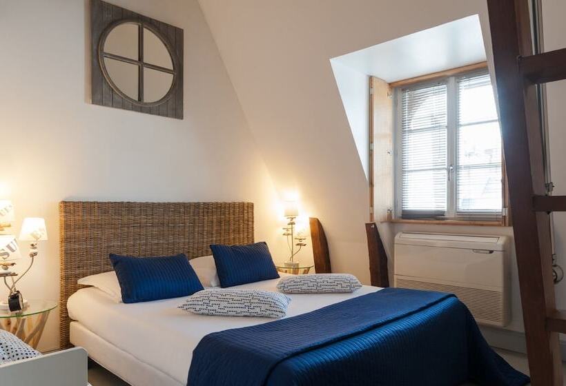 בית מלון כפרי Hôtel Restaurant Chambre Insolite Spa   Le Xii De Luynes