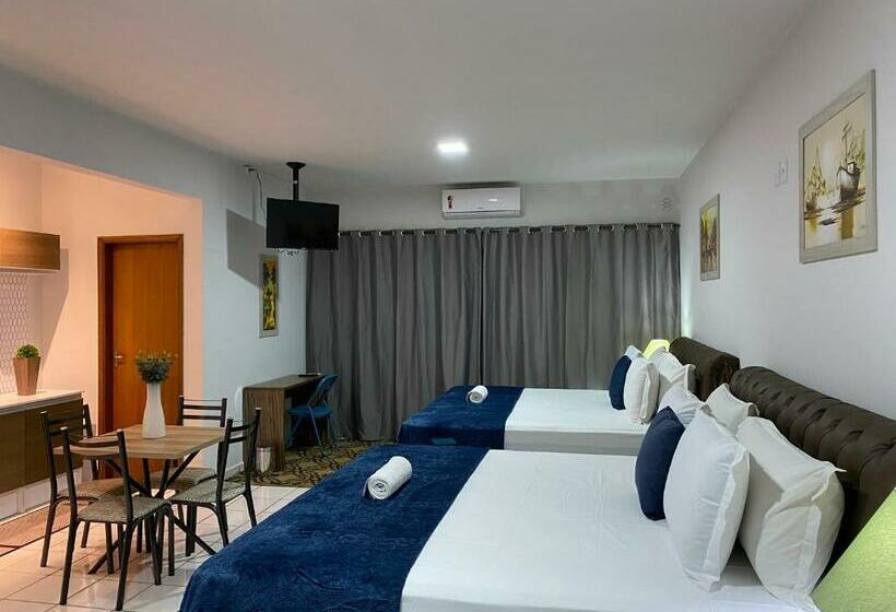 B & A Suites Inn Hotel   Quarto Luxo Safira