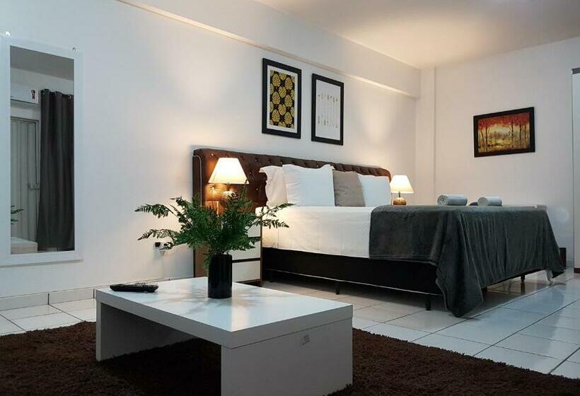 B & A Suites Inn Hotel   Quarto Luxo âmbar