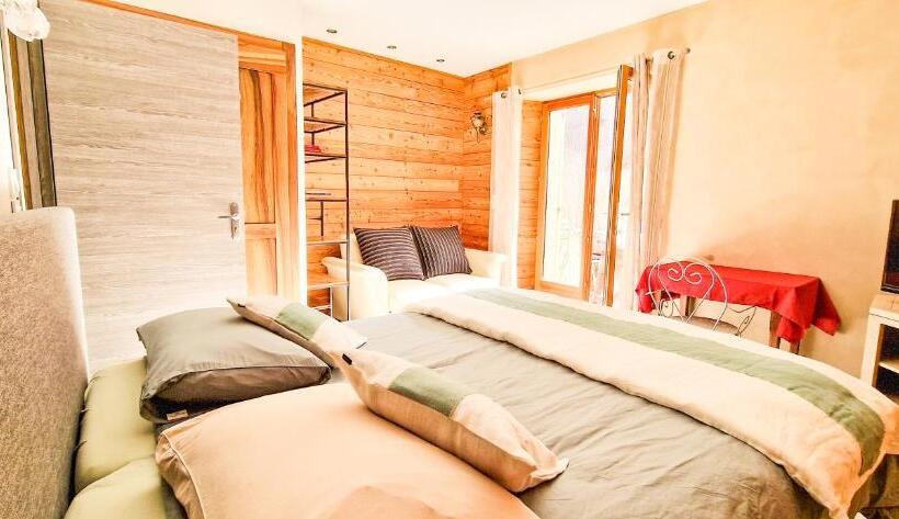 צימר Les Clarines Perceneige   Chambre D Hôtes Vue Sur Montagne