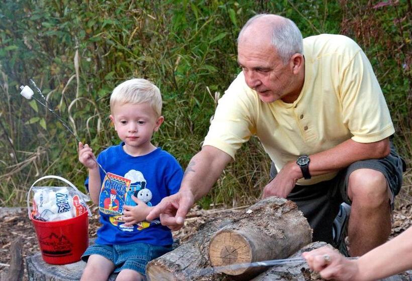 پانسیون Log Cabins At Meadowbrook Resort