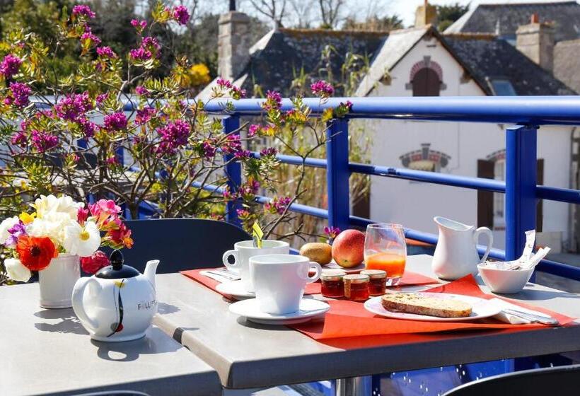 בית מלון כפרי Hôtel Port Haliguen