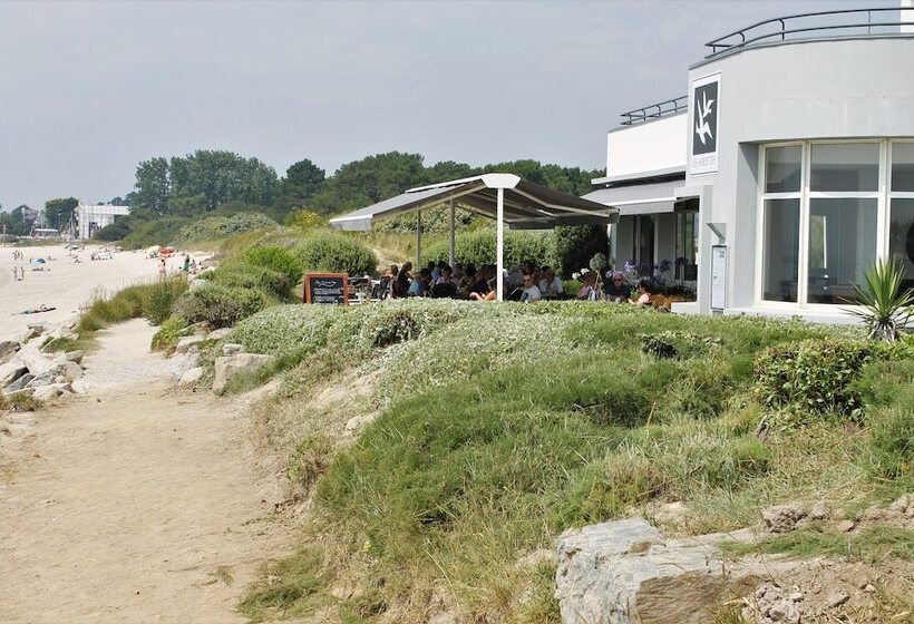 בית מלון כפרי Logis Hôtel & Restaurant Les Mouettes   Larmor Plage, Proche De Lorient