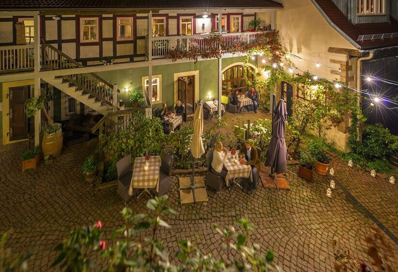 酒店 Wellness Goldenes Fass Meißen