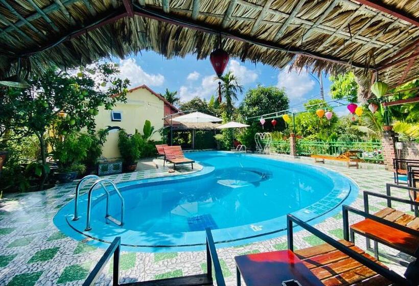 تختخواب و صبحانه Tam Coc Little River Bungalow