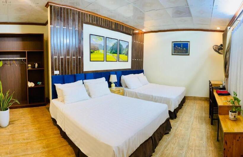 تختخواب و صبحانه Tam Coc Little River Bungalow