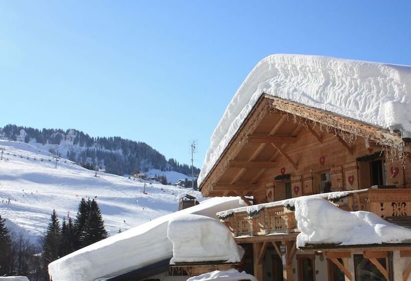 בית מלון כפרי Chalet Hôtel Les Cimes