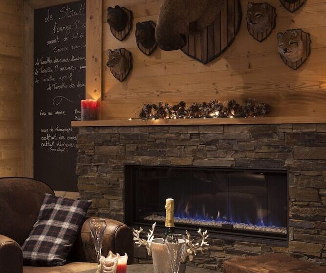 בית מלון כפרי Chalet Hôtel Les Cimes