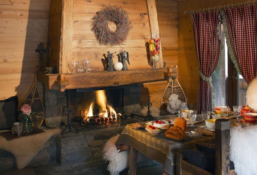 בית מלון כפרי Chalet Hôtel Les Cimes