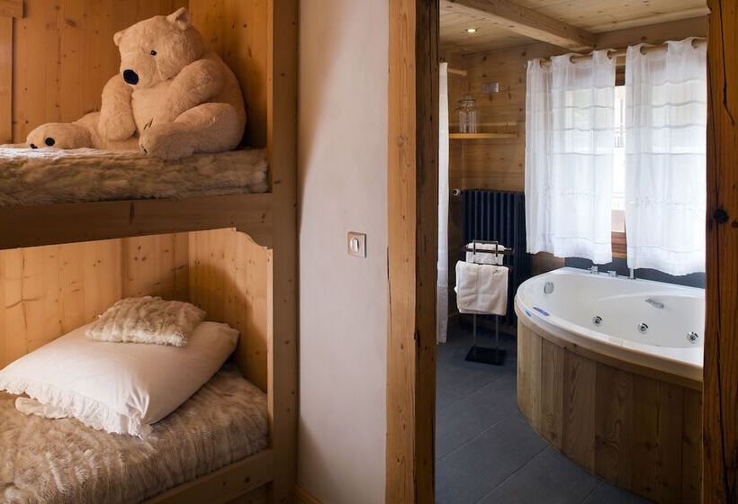 בית מלון כפרי Chalet Hôtel Les Cimes