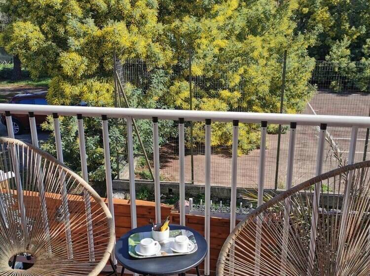 酒店 Logis Hôtel Restaurant Les Charmettes