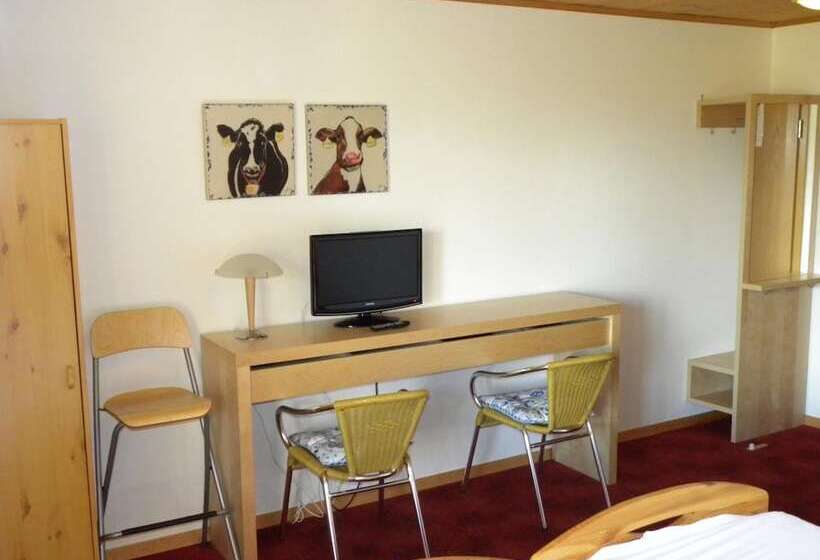 בית מלון כפרי Restaurant Walliser Sonne