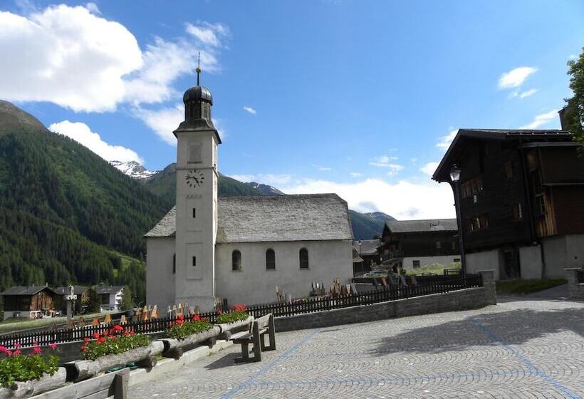 בית מלון כפרי Restaurant Walliser Sonne